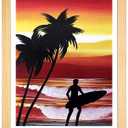DIY Canvas Stretcher Bars 16x20 Inch Canvas Frame - Easy to Assemble, Gallery Wrap Oil Frame Kits Canvas Wood Stretcher Bars- for Oil Paintings, Prints, Paint by Numbers & Posters