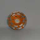 Concrete Diamond Grinding Cup Wheel,BRSCHNITT 4 inch Angle Grinder Diamond Double Row Cutting Wheel for Grinding/Polishing/Cleaning Surface Grinding Granite, Concrete,Stone,Cement,Marble,Rock (100mm)