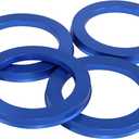 87.1 to 108 Hub Centric Rings (Pack of 4) Aluminium Alloy Wheel Center Rings Hubrings 108 to 87.1 ID=87.1mm OD=108mm (Blue)
