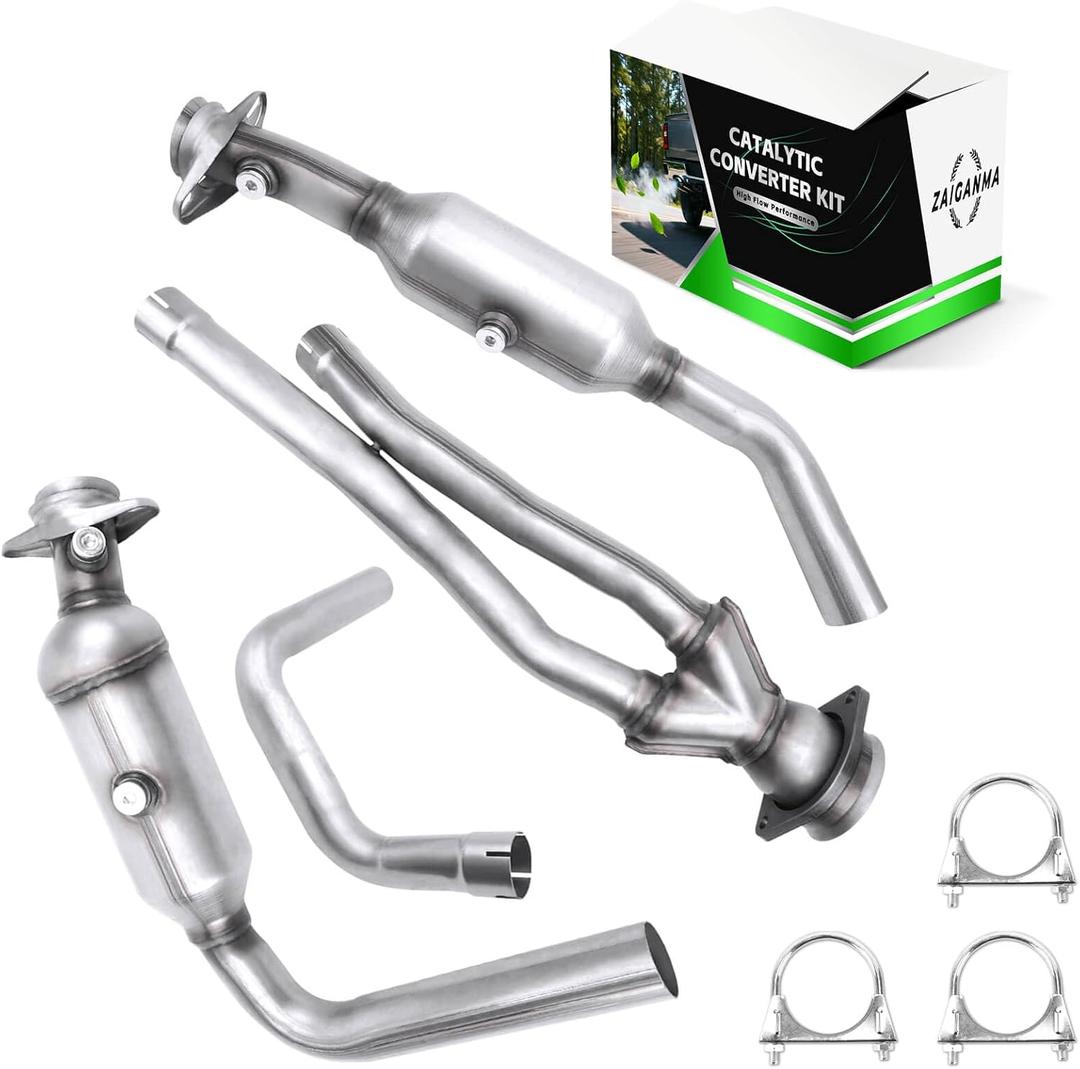 Rear Catalytic Converter Compatible with 2015 2016 2017 2018 2019 Ford Transit 150 250 350 V6 3.7L, Direct-fit(EPA Compliant)