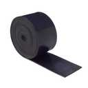 DOBTIM Neoprene Rubber Strips 1/16 (.062)" Thick X 2" Wide X 10'Long, Solid Rubber Rolls Use for Gaskets DIY Material, Supports, Leveling, Sealing, Bumpers, Abrasion, Flooring, Black