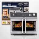 Ninja French Door Premier Air Fry Oven, 10-in-1, 20.3 Qt, Stainless, FO101