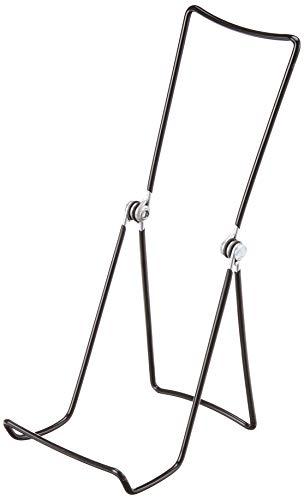 Gibson Holders 6AC 3-Wire Display Stand with Deep Edge, Black, 12-Pack