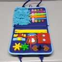Fidget Blanket for Adults with Dementia, Dementia Activities for Seniors, Alzheimer's Products Multi-Use Busy Sensory Board, Gifts for Him Her Dementia Products for Elderly and Children with Autism