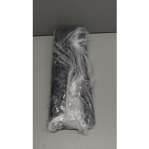 Wireless Keyboard and Mouse Combo, Full Size Silent Ergonomic Keyboard and Mouse, Long Battery Life, Optical Mouse, 2.4G Lag-Free Cordless Mice Keyboard for Computer, Mac, Laptop, PC, Windows (Black)