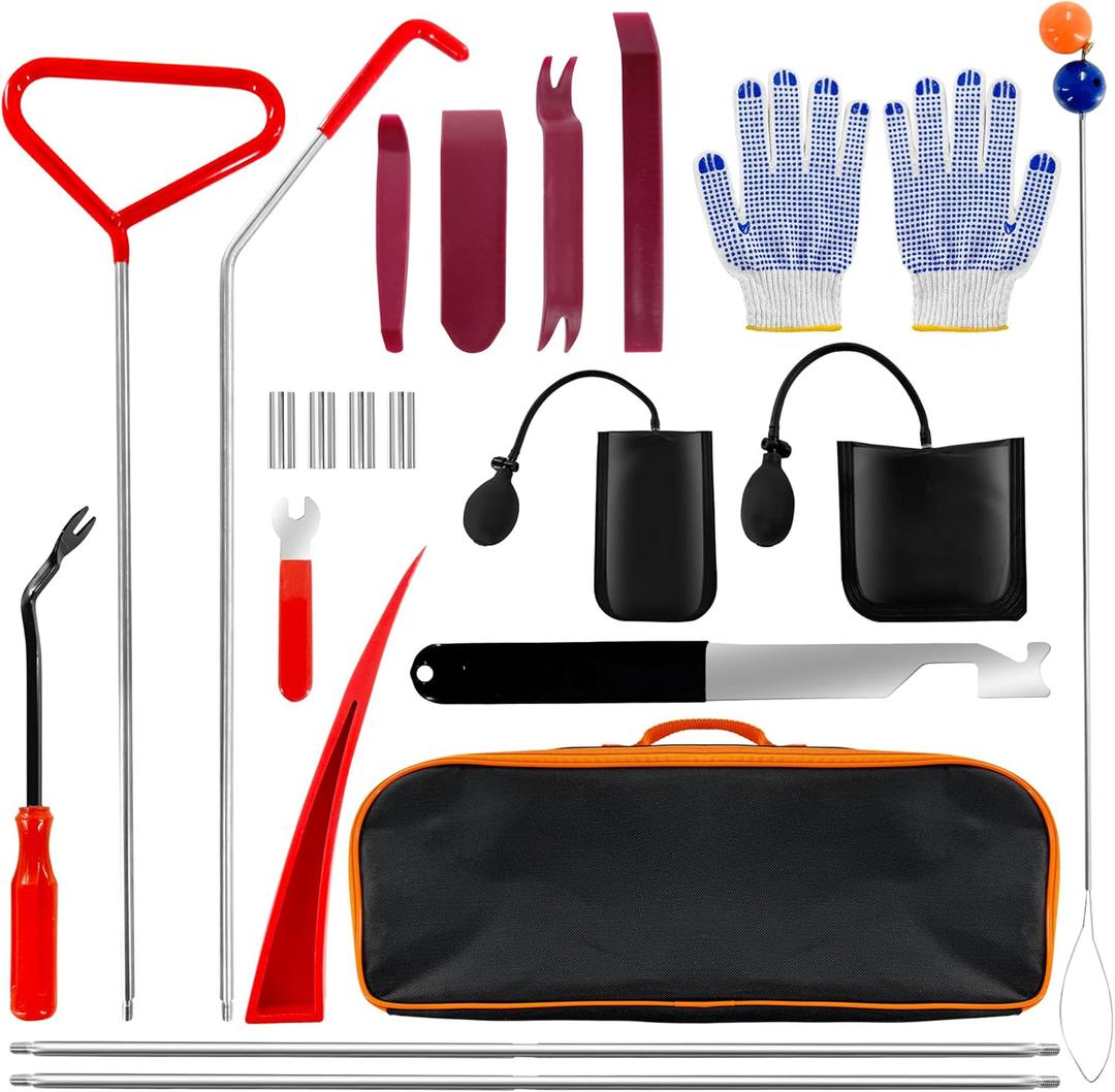 22PCS Car Tool Kit Stainless Steel Repair Tools