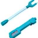Cattle Prod Waterproof Cattle Prod Stick with LED Light Rechargeable Electric Livestock Prod