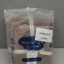 MooMee Wavy Striped Duvet Cover Set 100% Washed Cotton Linen Like Textured Breathable Durable Soft Comfy (Brown, King 104"x90") (Wavy Stripes - Brown (No Comforter))