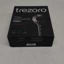 TREZORO Professional Blow Dryer for Women  Ionic Hair Dryer 2000W for Salon & Personal Use  Powerful, Fast & Quiet Drying for Curly Hair, Unwanted Frizz  Design for Travel  8.2ft Cord  Black (Premium Jet Black)