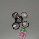 Tiorecime 6 Pack Case for Garmin Venu 4 41mm with Tempered Glass Screen Protector, Shockproof Hard PC Bumper Protective Cover Compatible with Garmin Venu 4 41mm