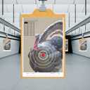 2 x 23x35 Inch Shooting Targets,Paper Silhouette Shooting Targets for Indoor and Outdoor Use, Range,Suitable for Handguns,Pistols,Rifles,Airguns,Pellet Gun,BB Guns (14x21 inches(Turkey))