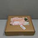 Ling's Moment Blush Silk Artificial Flowers Combo for Wedding Bouquets Centerpieces Flower Arrangements Decorations Bridal Shower (Grand, Pk-pink & Cream)