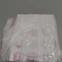 Hillban 12 Pcs Pink Christmas Medium Gift Bags with Ribbon Handles Christmas Holiday Goody Treat Bags Bulk with Xmas Prints for Xmas New Year Winter Party, 9 x 7 x 4 in