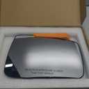 Youxmoto Passenger Right Side Heated Mirror Glass, for Dodge Ram 1500 2009-2017; Ram 2500 2010 2011 2012 2013 2014 2015 2016 2017 2018, (w/o Towing Package, Not fits Towing Mirrors)