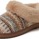 Dearfoams Women's Hannah Chenille Knit Clog Slippers 7-8