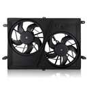 AUTOKAY Engine Radiator Cooling Fan for Chevrolet Traverse 2009-2017 for GMC Acadia 2017 for Buick Enclave 2008-2017 for Saturn Outlook Radiator Fan Replaces 15226663 20972760 23434158