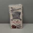 Threehoney Christmas Welcome Porch Sign 47"H Santa Wooden Hanging Sign Plaques Holiday Decoration for Xmas Front Door Farmhouse Outdoor Indoor Wall Craft Decor