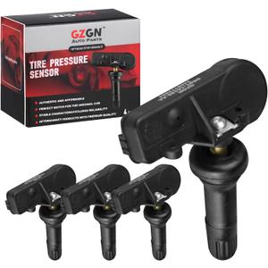 TPMS Sensor Compatible with Ford Lincoln Mazda Mercury - 4 PCS Pre-Programmed 315MHz Tire Pressure Monitoring Sensor for Escap F-150 Focus Ranger Fusion Fiesta Mark LT MKZ Tribute Mariner