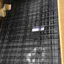 MidWest Homes for Pets 36-Inch iCrate Folding Dog Crate with Divider Panel, Leak-Proof Tray & Secure Latches  Metal Wire Kennel for Medium Large Breeds  Portable, Durable & Easy to Assemble (Black)