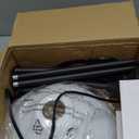 Brightech Sky Dome Dimmable LED Floor Lamp, Torchiere Floor Lamp for Living Room, Bedroom, & Office  Tall Torch Standing Lamp for Reading, Modern Home Decor  Jet Black