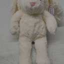 Bearington Nibbs The Stuffed Rabbit Plush, 15 Inch White Bunny Stuffed Animal, White Easter Bunny, for Ages 3-14