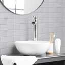 20PCS 3D Wall Panels Peel and Stick Foam, Self-Adhesive Decorative 3D Brick Wallpaper Wall Covering, Faux Stone Wall Panel Foam Brick for Living Room, Kitchen, Bathroom (White)