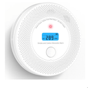 AEGISLINK Smoke Carbon Monoxide Detector, Interlinked Combination Smoke CO Alarm, Battery Powered, Wireless Interconnected, Digital Display, SCRF220, 10Pack