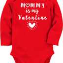 BFUSTYLE Baby Boys Girls Long Sleeve Romper Infant Funny Bodysuit Outfit 0-18 Months (Black)