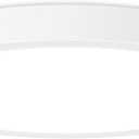 LED Flush Mount Ceiling Light Fixture, 100W Equivalent Modern Kitchen Recessed Ceiling Lamp 5000K Daylight White 15W 1200Lm 7 Inch Closet Round Surface Mount for Bathroom Laundry Bedroom Hallway