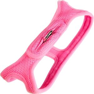 Velpro Mesh Pet Shoulder Harness Collar, 13"-14", Pink