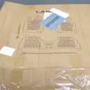 LASFIT Floor Mats & Cargo with Backrest Mat for Ford Explorer 7 Seats 2020-2025 2026 7 Passenger(Not Fit 6 Seats), Custom Fit All Weather Protector TPE Easy Clean Floor Liners, 5pcs Full Set Black