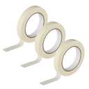 6 Rolls Masking Tape - 0.75-inch x 50m Masking Tape for Flawless Paint Jobs, Crafting, and Multipurpose Indoor and Outdoor Use- Strong Adhesive, Waterproof and High Temp (Beige White)