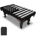 Pool Table Cover, Waterproof & Dustproof Outdoor/Indoor Polyester Taffeta Cloth Table Cover，Billiard Pool Table Cover Scratch-Resistant (9ft)