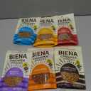 BIENA Chickpea Snacks - Crunchy Roasted Chickpeas - High Fiber Vegan Protein Snack for Adults & Kids - 6-Pack, 5 oz Bags - BBQ, Habanero, Honey Roasted, Lil' Bit of Everything, Sea Salt, Rockin' Ranch (EXP 2/11/27)