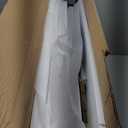 Costzon Kids Desk, Wooden Children Study Desk with Hutch, Storage Shelves, Keyboard Tray, Student Writing Workstation White Computer Desk for Kids Bedroom, School, Gift for Boys Girls 3+