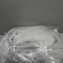 JOLLYVOGUE Small Dog & Cat Beds for Indoor Cats - 20 inches Calming Donut Dog Bed for Kittens & Puppies, Washable Round Fluffy Plush Faux Fur Pet Beds (Smoke Grey)