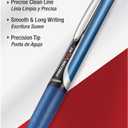 PILOT Precise V5 RT Refillable & Retractable Liquid Ink Rolling Ball Pens, Extra Fine Point (0.5mm) Blue Ink, 12-Pack (26063)