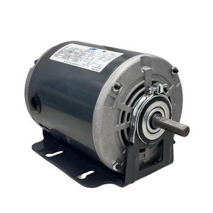 GW 1/4 HP Belt Drive Fan Motor, 115V, 48 Frame, Split Phase Electric Motor, 1725RPM, SF 1.35, SFA 6.35A, ODP Enclosure, Resilient Base, Auto Overload Protector