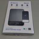 Etekcity Food Nutrition Scale, Smart Food Scale for calorie count, IPX6 Waterproof, Rechargeable, Bluetooth, Ounces and Grams for Weight Loss, Cooking, 304 Stainless Steel, Luminary 22lb