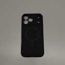 Miracase Magnetic for iPhone 17 Pro Max Case, Compatible with MagSafe, Integrated Silicone Camera Control Cover, 3.0mm Thicken Shockproof Drop Protection Phone Case for 17 ProMax, Black