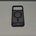 TORRAS Strong Magnetic & Seamless Stand for iPhone 17 Pro Max Case, Fit for MagSafe, Military Grade Drop Protection, Invisible Adjustable Kickstand, Camera Control Button, Translucent Matte Deep Blue