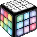 Winning Fingers Flashing Cube Electronic Memory and Brain Game - 4-in-1 Handheld Stem Toys for Kids - Cool Gadgets, Games for Boys and Girls - Fun Family Game for Kids Ages 6-12 - Educational Gift Toy