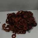 13x6 Glueless Reddish Brown Lace Front Wig Pre-Plucked Yaki Body Wave HD Lace Front Wigs Synthetic Wear And Go Glueless Red Wig Pre-Cut