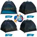 Mnagant Kids Play Tent-61x61x45Imaginative Play Popup Tent Space World Tent for Kids Indoor/Outdoor Fun-Kids Galaxy Dome Tent Playhouse for Boys and Girls,Perfect Kids Gift
