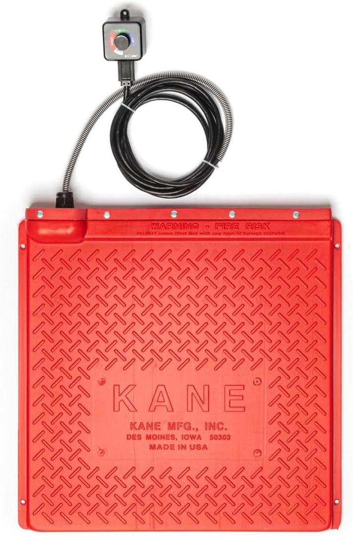 Kane Electric Pet Heat Mat w/ Rheostat Control 18x18