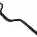 31.8 Bike Handlebars 720mm, 86mm Rise Bicycle Handlebars 10 Backsweep Alloy Riser Handle Bars for Mountain Bike, MTB, E Bikes, Road Dirt Bike, Cruiser, 1 1/4 inch, Sand Blasted