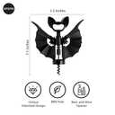OTOTO Vino Spooky Bat 1 Wine & Beer Opener + Pinot Wine Bottle Opener for Wine Lovers (Bundle of 1)