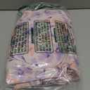 LYCY Womens Pajama Sets Floral Print, Long Sleeve Button Down Pajamas Set for Women Soft Sleepwear Pjs 2 piece Loungewear (Small, Purple Floral-pink)