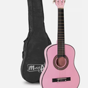 Music Alley MA-51 Classical Acoustic Guitar Kids and Junior Pink, Half Size