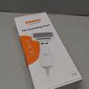 2-in-1 Dog Dryer with Slicker Brush for Small Dogs and Cats, Pet Hair Dryer, Dog Blow Dryer for Grooming with 300 Watts, 75-85 dB, Adjustable Temperature, Overheat Protection